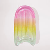 Napihljiva-otroška-blazina-za-vodo-Sunnylife-Inflatable-Boogie-Board - Rainbow-Ombre