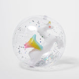 Otroška-napihljiva-žoga-za-vodo-Sunnylife-Inflatable-3D-Beach -Ball - Unicorn