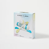 Komplet-za napihljivo-boksarsko-igro-ravnotežja-v-vodi-Sunnylife- Inflatable-Boxing-Bag - Citrus/Aqua