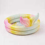 Napihljiv otroški bazen Sunnylife Inflatable Backyard Pool - Mermaid Ombre
