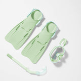 S2VDSTMM_Otroski-komplet-za-potapljanje-splavutmi-masko-in-dihalko-Sunnylife-Kids-Dive-Set-mint-Marble