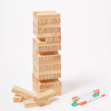 Lesena-druzabna-igra-s-flomastri-za-personalizacijo-Sunnylife-Colour-In-Jumbling-Tower-Set-Majorelle