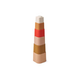 Silikonska-natikanka-za-igro-z-vodo-Liewood-Zuzu-Stacking-Cups - Almond Multi-Mix