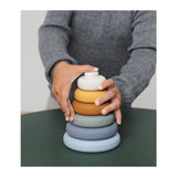 Silikonska natikanka Liewood Dag Stacking Tower - Blue Multi Mix