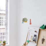 Stenska nalepka Makii Džungla S - Tapirka Lola (14 x 22 cm)