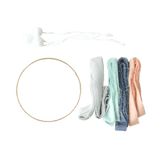 Ustvarjalni komplet za izdelavo stenskega okraska Fabelab Mini Makers - Fringe Wall Hanging Craft