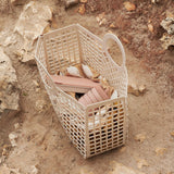 Velika-otroška-mrežasta-košara-za-plažo-Liewood-Large-Children’s-Beach-Bag-Bloom-Basket - Sandy