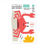 Stenska nalepka Makii Morje S - Rakovica Polly (14 x 22 cm)