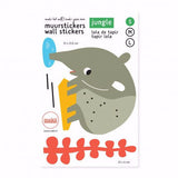 Stenska nalepka Makii Džungla S - Tapirka Lola (14 x 22 cm)