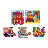 Kreativni set za ustvarjanje mozaičnih vozil z Janod Mosaics Vehicles
