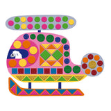Kreativni set za ustvarjanje mozaičnih vozil z Janod Mosaics Vehicles