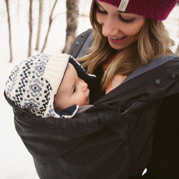 Nasveti za nošenje v nosilikah: Zimsko nošenje dojenčkov