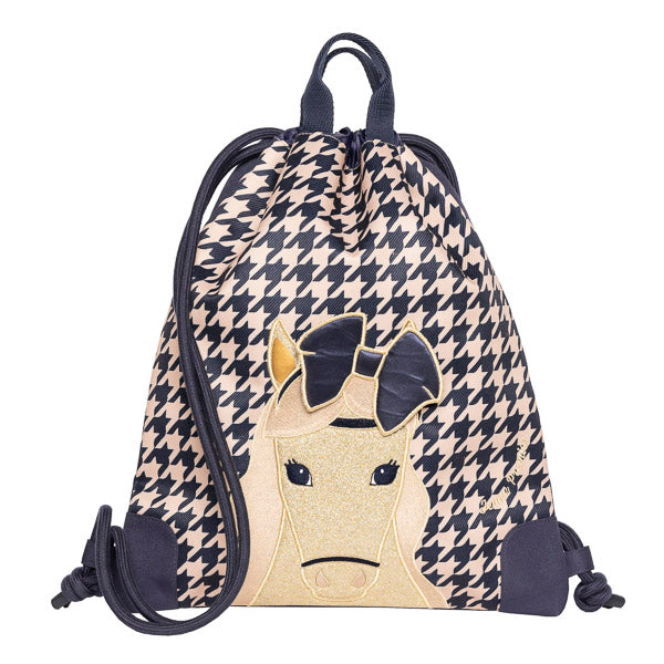 Otroški športni nahrbtnik vrečka City Bag Jeune Premier - Houndstooth Horse