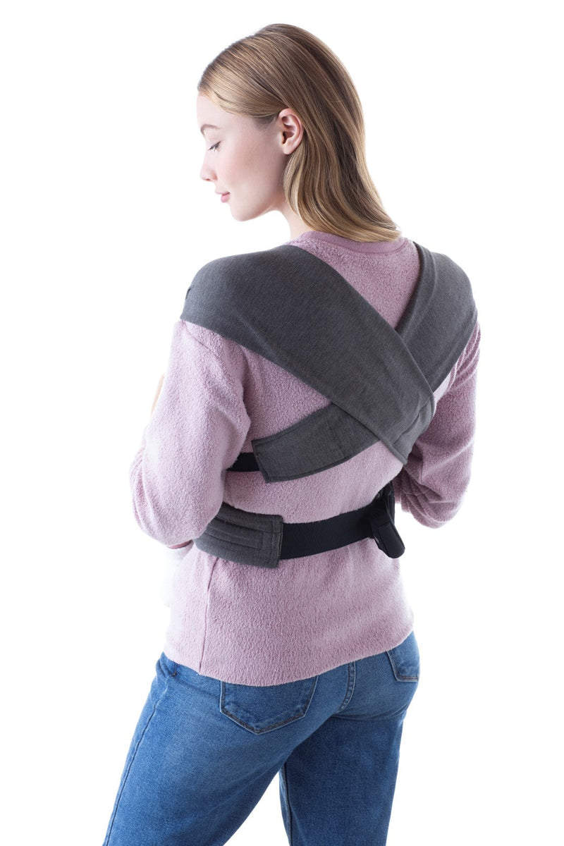 Mehka nosilka za novorojenčke Ergobaby Embrace Newborn Carrier - Heather Grey