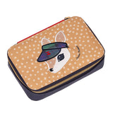 Otroška enoprostorna trda polna šolska peresnica Pencil Box Filled Jeune Premier - Dashing Deer