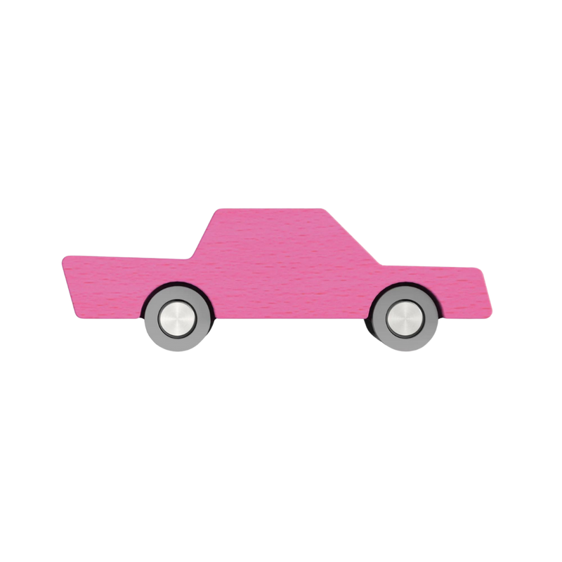 Lesen igralni avtomobilček Rumen Waytoplay Back & Forth Car - Pink