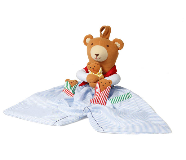 Torbica za pižamo Oskar&ellen Pyjama bag - Teddy Bear