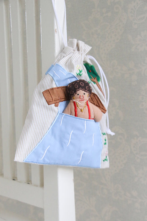 Pravljična torbica s prstnimi lutkami Trije kozli