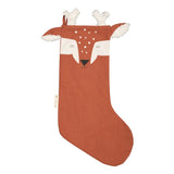 Božična nogavica Jelen Fabelab Christmas Stocking Animal Deer