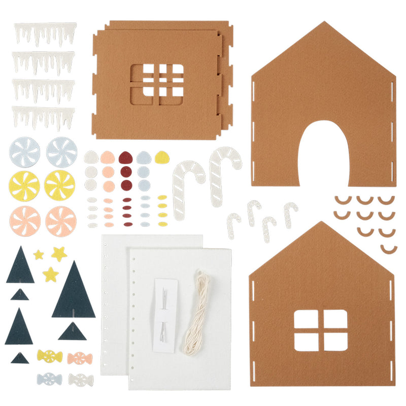 Božični ustvarjalni komplet Hišica iz medenjakov Fabelab Mini Makers - Gingerbread 