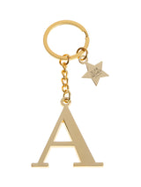 Obesek za ključe Jeune Premier Keychain Letter Classic Gold - A