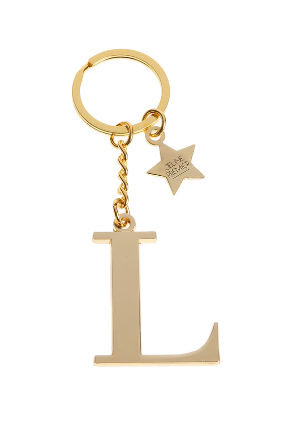 Obesek za ključe Jeune Premier Keychain Letter Classic Gold - L