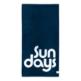 Kopalna brisača Sunnylife Luxe Towel Nouveau Bleu - Indigo