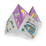 Kreativni set za izdelovanje papirnatih origami žabic Janod Paper Crunchers