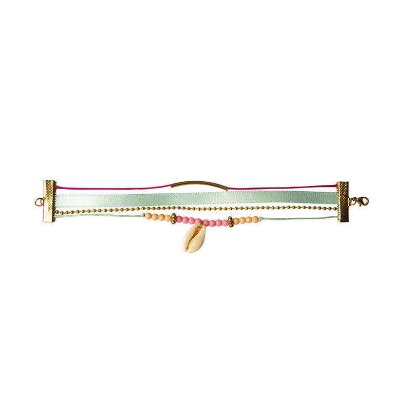 Kreativni set za izdelovanje zapestnic Janod 2 Bohemian Multi-Row Bracelets