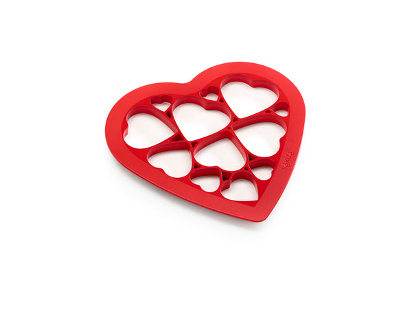 Model za piškote srčki Lékué Cookie Puzzle Hearts