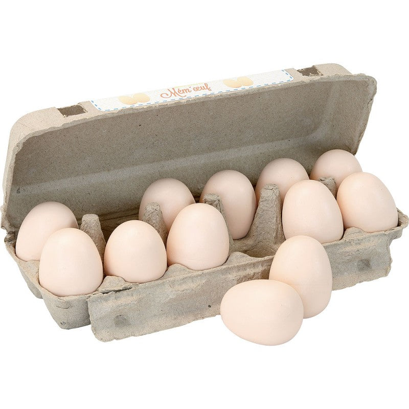 Lesena družabna igra Zvočni spomin Jajčki Vilac Janod Sounds Memory Eggs