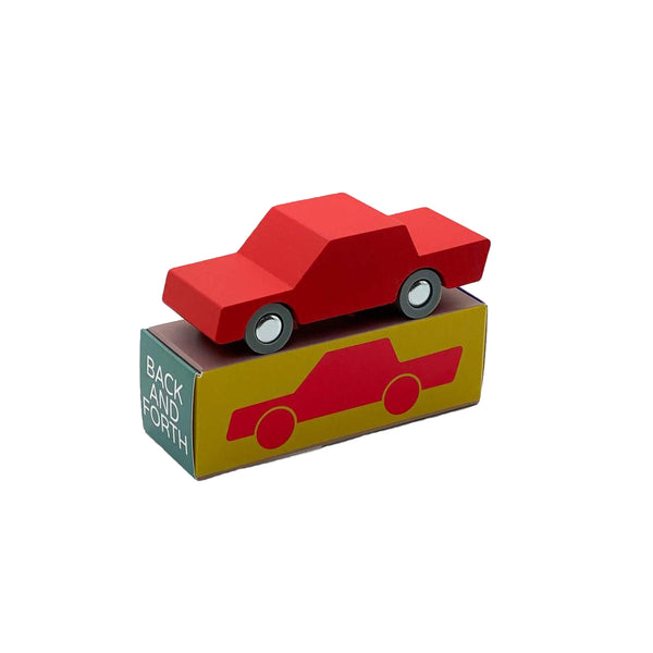 Lesen igralni avtomobilček Waytoplay Back & Forth Car - Red