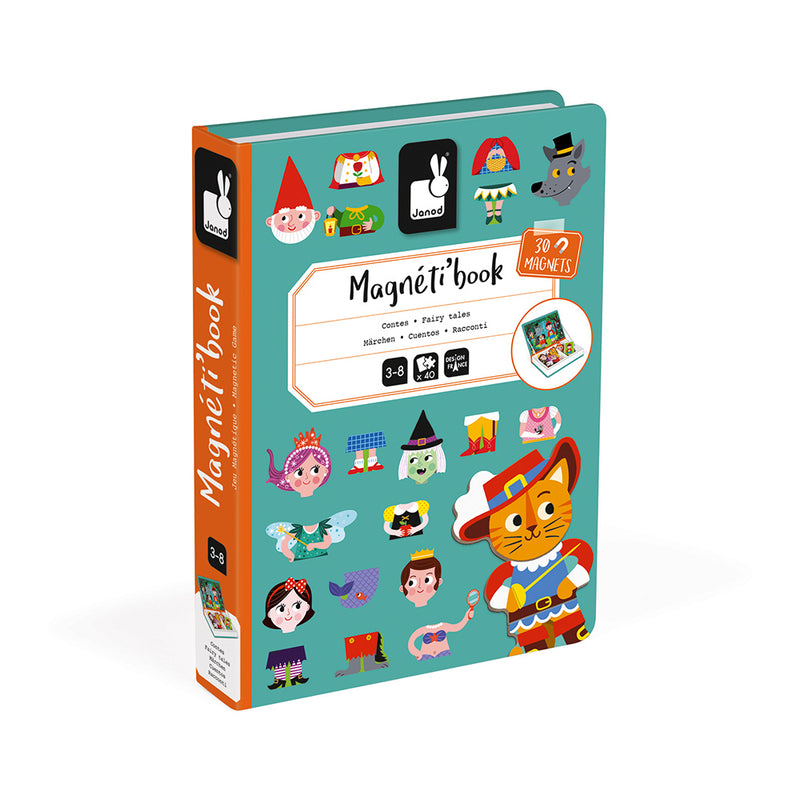Magnetna knjiga Janod Fairy Tales Magneti'book - Pravljice