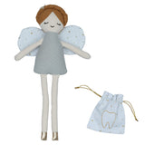 Mehka igrača Zobna vila Fabelab Doll - Tooth Fairy w. pouch