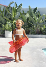Napihljiv otroški plavalni obroč Sunnylife Kiddy Float Ring - Mermaid