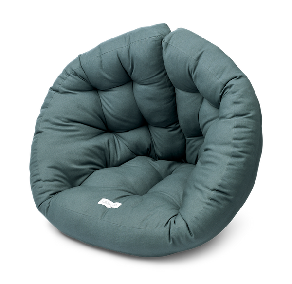 Otroška-blazina-za-sedenje-Liewood-Rudi -mattress-chair -Whale-blue-1