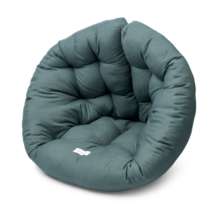Otroška-blazina-za-sedenje-Liewood-Rudi -mattress-chair -Whale-blue-1