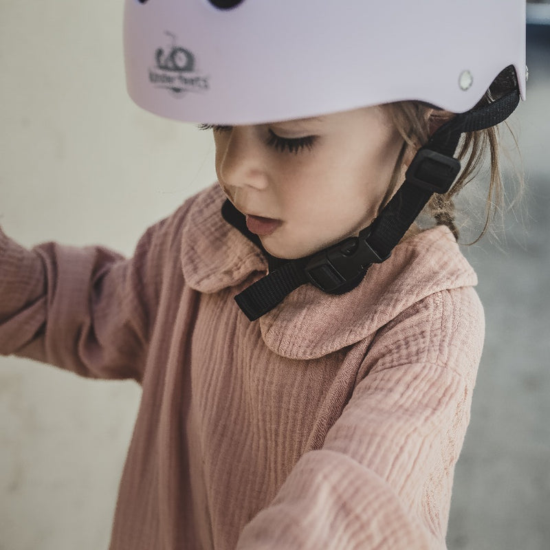 Otroška čelada Kinderfeets - Matte Rose