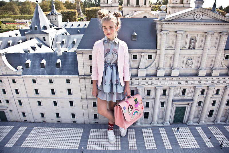 Otroška šolska torba It Bag Midi Jeune Premier - Lady Gadget Pink