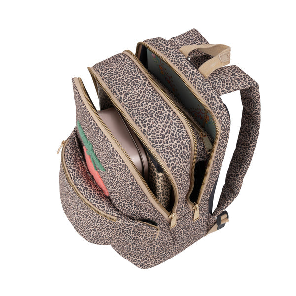 Otroški-šolski-nahrbtnik-s-pasno-torbico-2v1 -Jeune-Premier-Backpack-Jackie-Leopard-Cherry-8