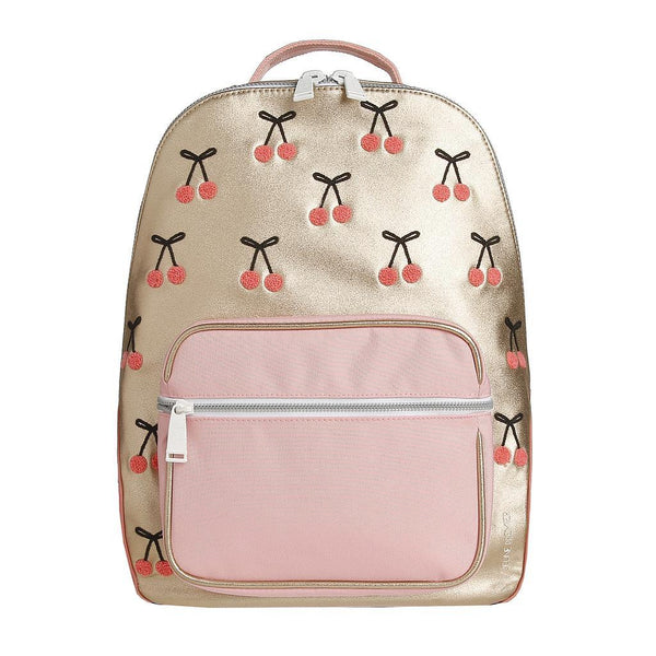 Otroški šolski nahrbtnik Backpack Bobbie Jeune Premier - Cherry PomPon