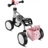 Poganjalec-Puky-Wutsch-Bundle-z-zvončkom-in-košarico - Grey-Bunny