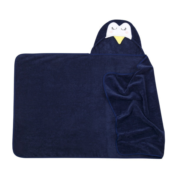 Otroška kopalna brisača s kapuco Sunnylife Kids Hooded Bath Towel - Penguin