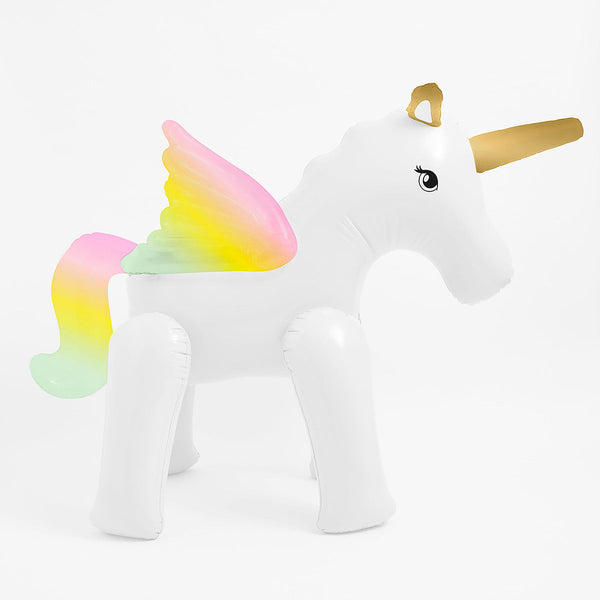 Napihljiv pršilec vode Samorog Sunnylife Inflatable Sprinkler - Unicorn