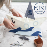 Ustvarjalni komplet za izdelavo Pirata in morskega psa Fabelab Mini Makers - Pirate Friend Kit