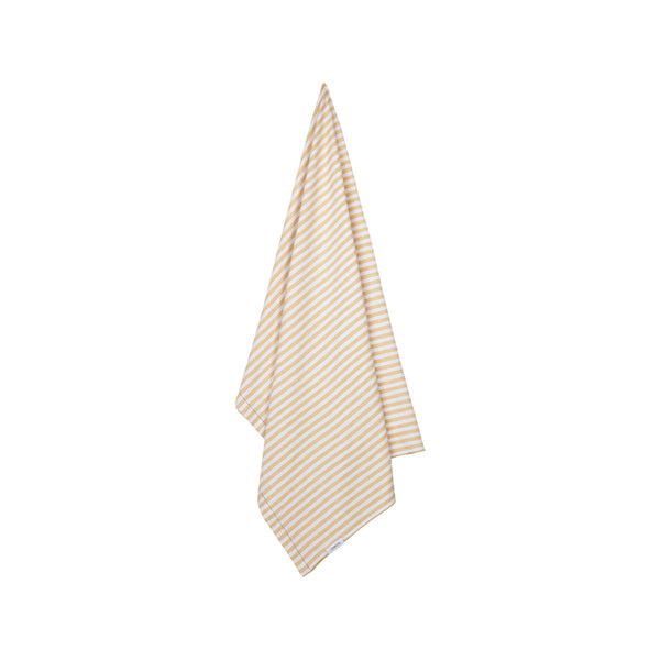 Velika kopalna brisača za plažo Liewood Macy Beach Towel Stripe - Jojoba/White