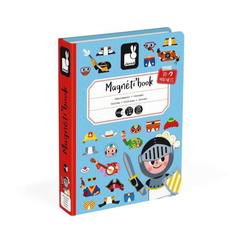 Magnetna knjiga Janod - Obleči dečka