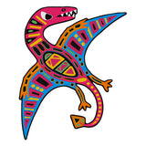 Kreativni set za ustvarjanje praskanih dinozavrov Janod Scratch Art Dinosaur Cut Outs